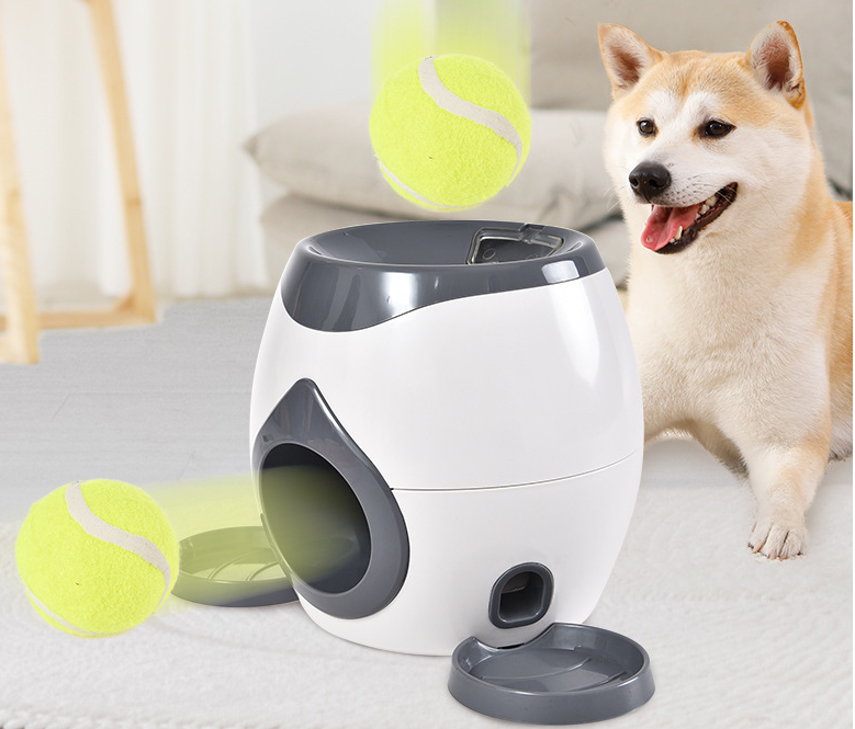 Automatic Ball Launcher - Interactive Pet Toy
