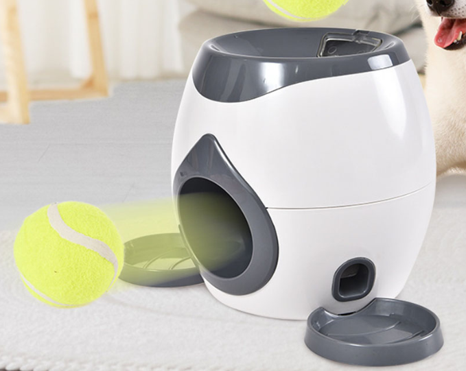 Automatic Ball Launcher - Interactive Pet Toy